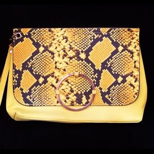 Snakeskin Print Wristlet #CatchItRecycledThreads